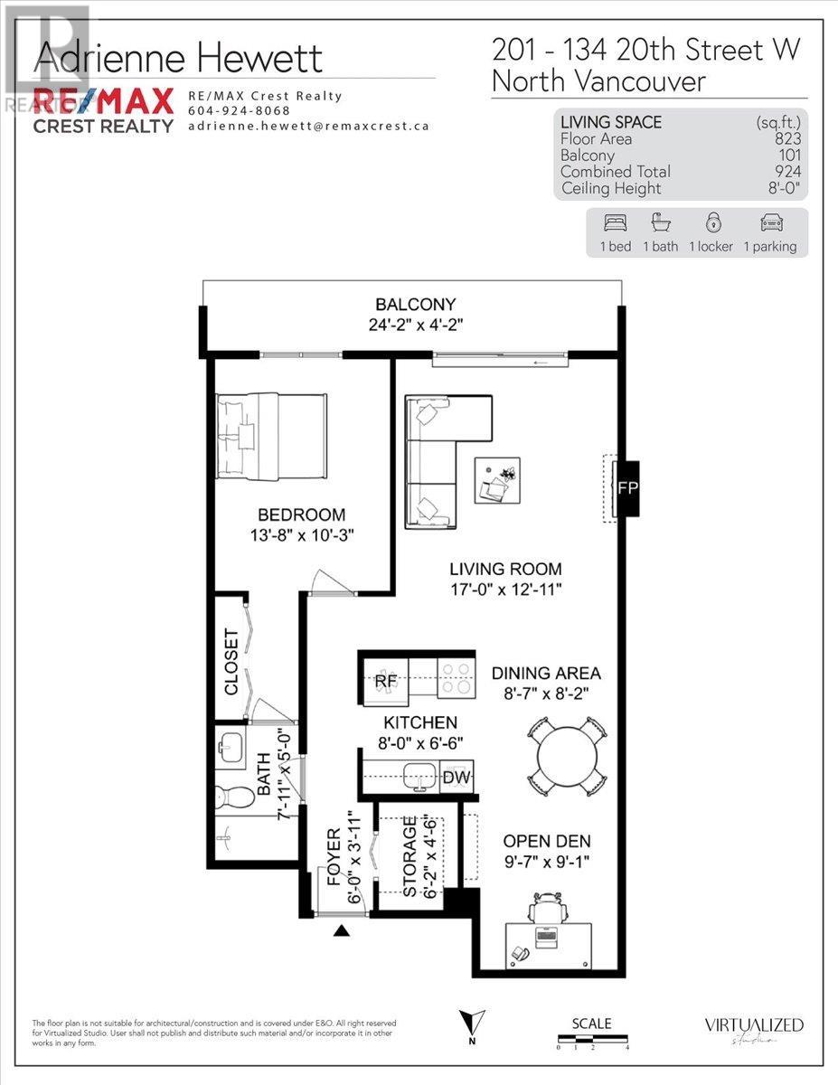 201 134 W 20th Street, North Vancouver, British Columbia  V7M 1Y4 - Photo 22 - R3014815