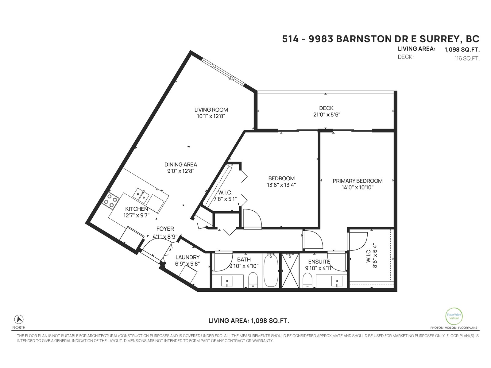 514 9983 E Barnston Drive, Surrey, British Columbia  V4N 6T3 - Photo 17 - R3013147