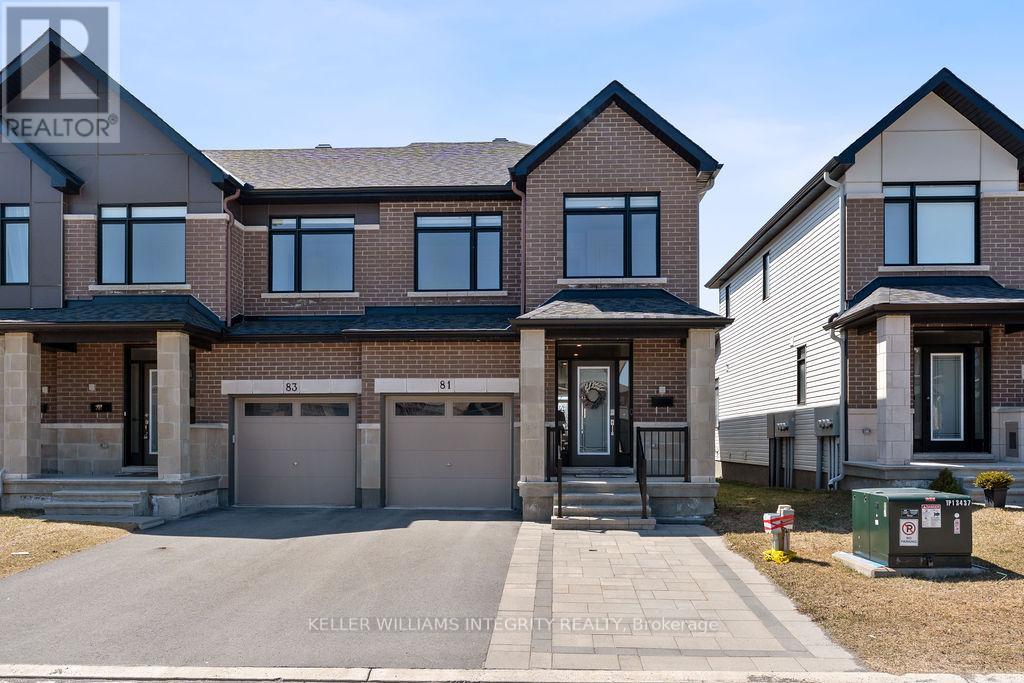 81 HEIRLOOM STREET, Ottawa, Ontario
