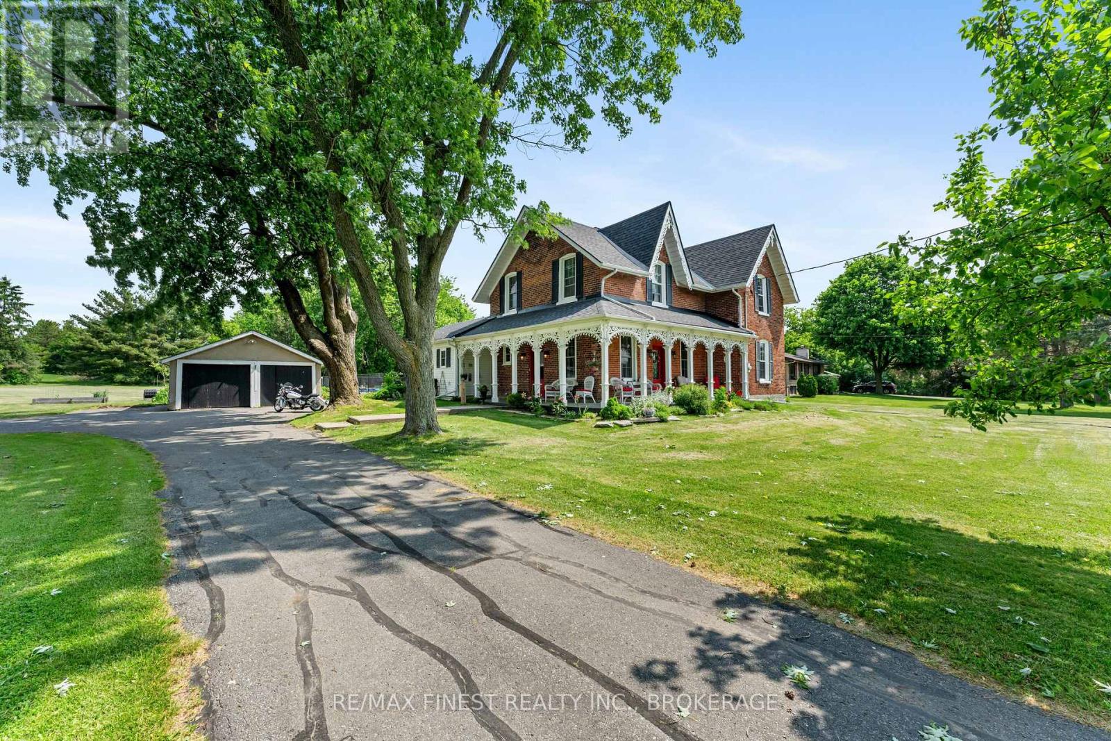 Step into timeless elegance with this beautifully restored 3 bed 3bath redbrick Victorian, perfectly blending historic charm with modern luxury. Fully updated from top to bottom, this exceptional home features original architectural details, and contemporary finishes throughout. 3 Bedrooms tastefully updated and cozy will give you the perfects night sleep. The chef's kitchen complete with recently installed top of the line appliances, creates a gorgeous french farmhouse style space which provides an amazing place to sit, chat, cook and sip your favourite beverage. Take a walk around the beautiful wrap around porch to the outdoor oasis an, expansive recently installed patio designed for entertaining, complete with a sparkling saltwater in ground pool that invites relaxation and summer gatherings as well as a state of the art Arctic spa Hot Tub. Back inside, enjoy light-filled living spaces, sleek modern updates, spa-inspired bathrooms, and thoughtfully updated HVAC and Septic systems for comfort and peace of mind. With a 3 year old roof, new windows and doors, this home is sure to impress as well asset your mind at ease that all the heavy lifting has been done. This rare gem combines character, sophistication, and resort-style living. A must-see for those seeking history with high-end comfort. List of renovations sent on request. (id:48254)