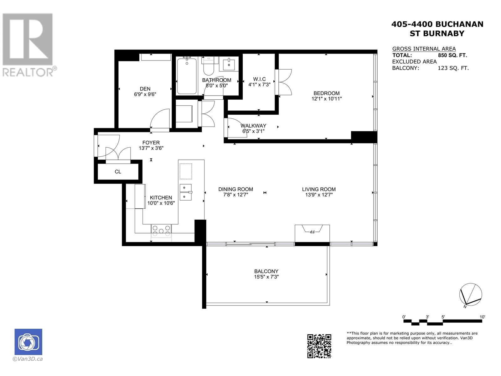 405 4400 Buchanan Street, Burnaby, British Columbia  V5C 0E3 - Photo 10 - R3014852