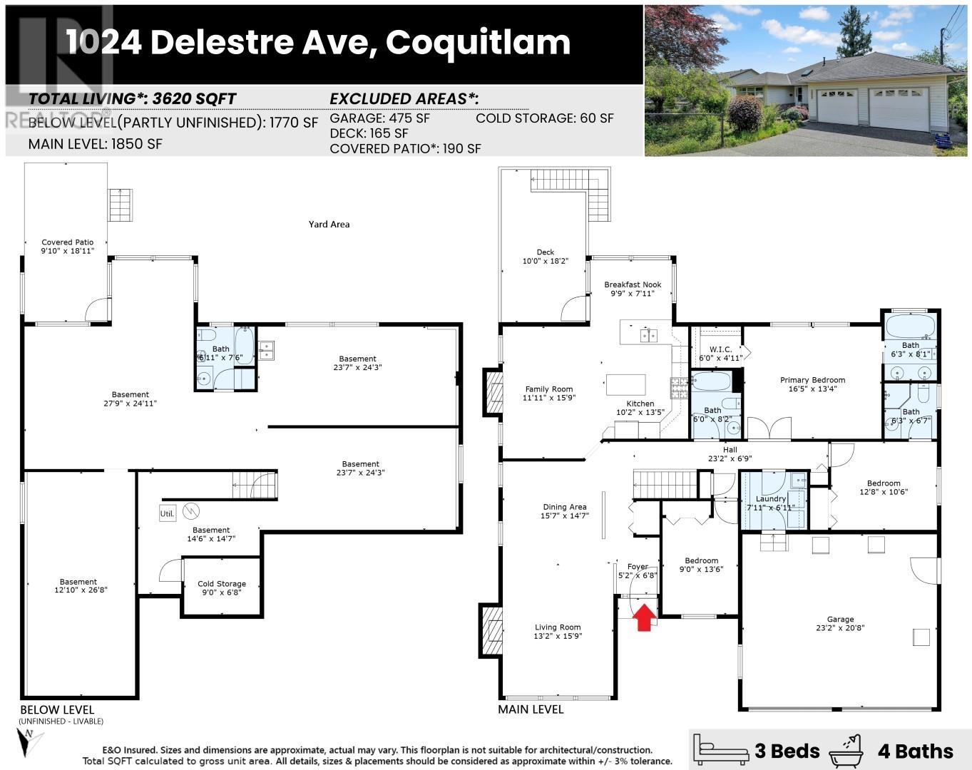 1024 Delestre Avenue, Coquitlam, British Columbia  V3K 2G8 - Photo 8 - R3015252