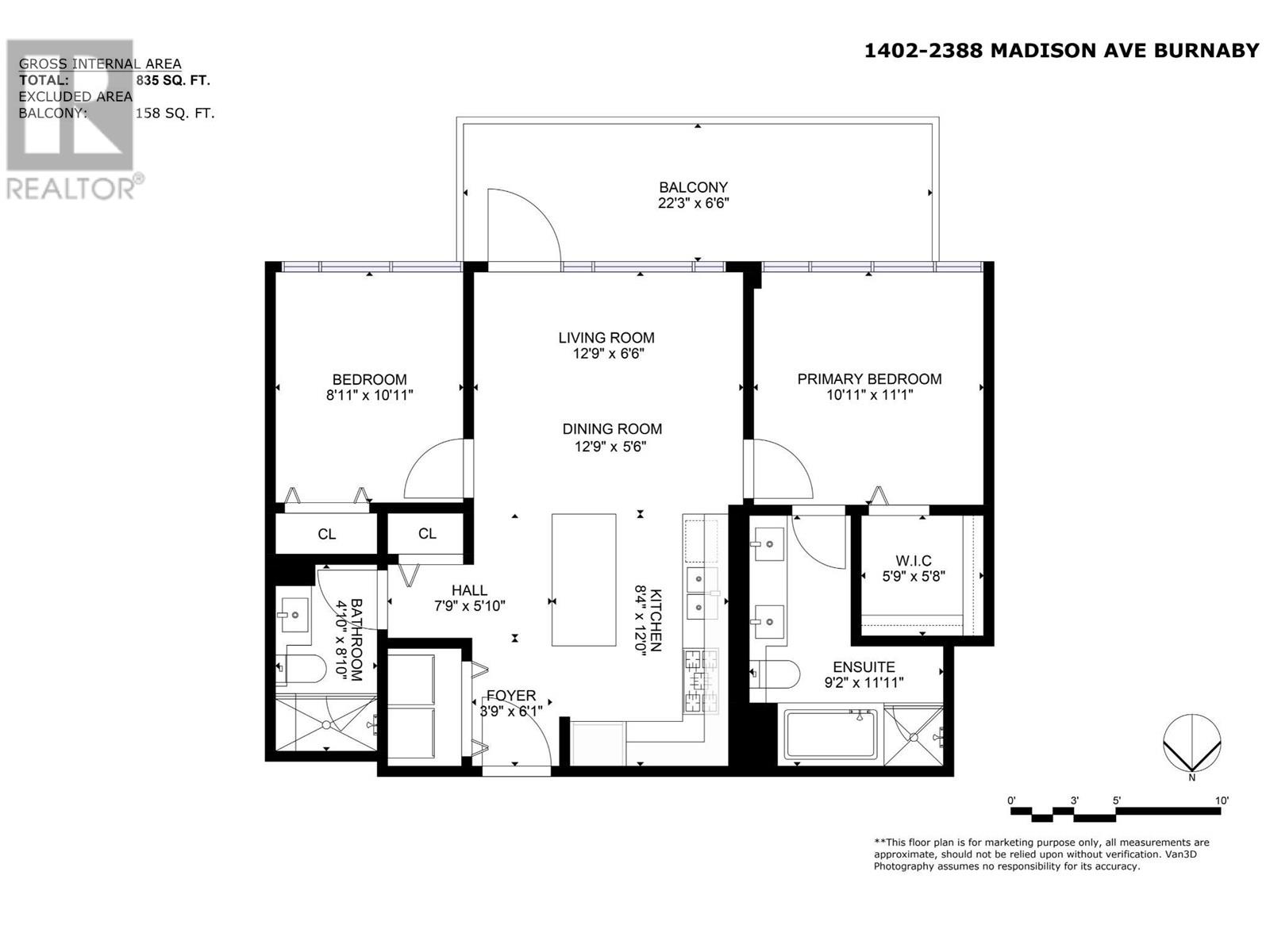 1402 2388 Madison Avenue, Burnaby, British Columbia  V5C 0K8 - Photo 32 - R3013605