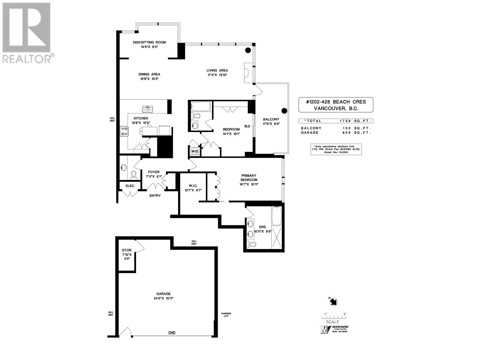 1202 428 Beach Crescent, Vancouver, British Columbia  V6Z 3G1 - Photo 37 - R3014804