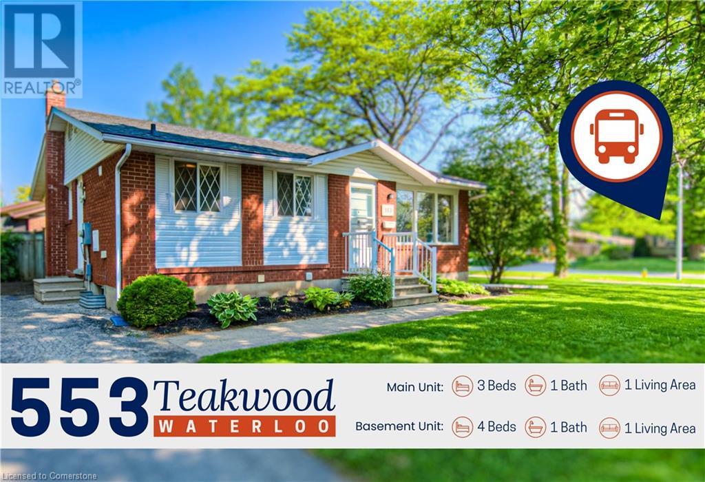 553 TEAKWOOD Drive, Waterloo, Ontario