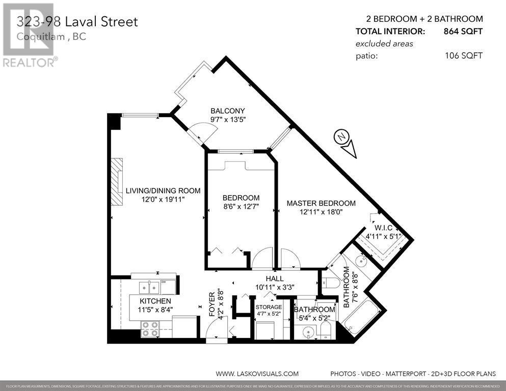 323 98 Laval Street, Coquitlam, British Columbia  V3K 6S9 - Photo 2 - R3003278