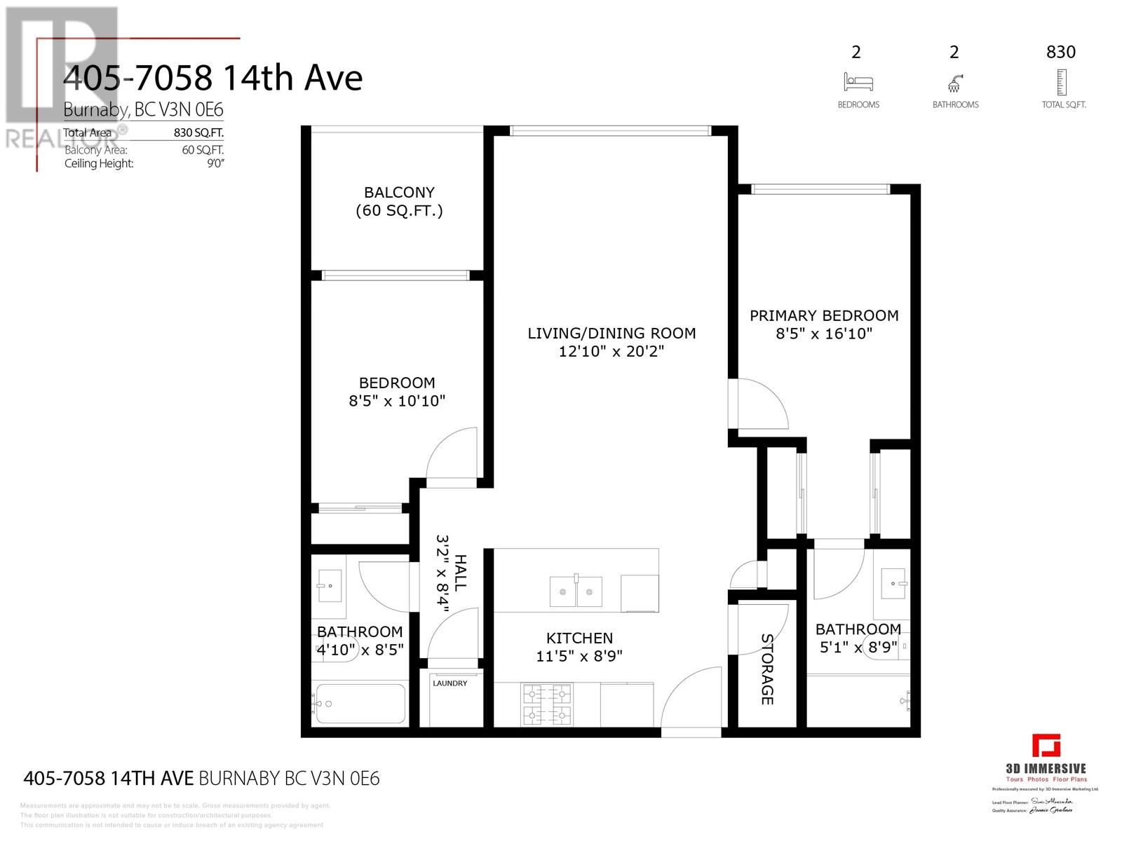 405 7058 14th Avenue, Burnaby, British Columbia  V3N 0E6 - Photo 21 - R3016944