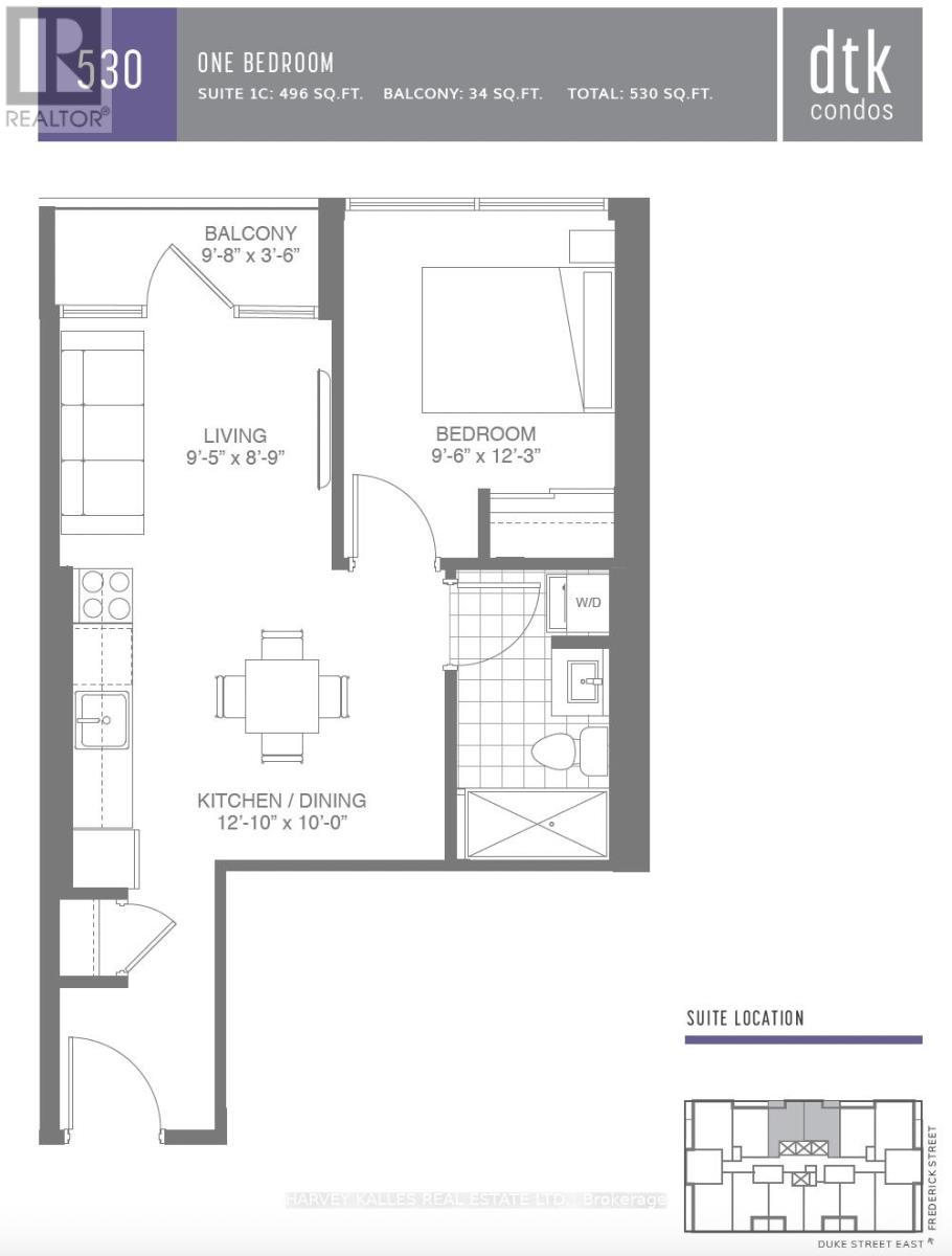 1005 - 60 Frederick Street, Kitchener, Ontario  N2H 0C7 - Photo 11 - X12229577