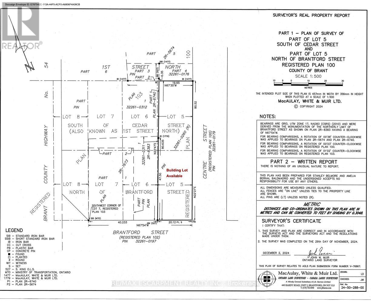 Lot 5 Centre Street S, Brant (Brantford Twp), Ontario  N3T 5L9 - Photo 8 - X12230192