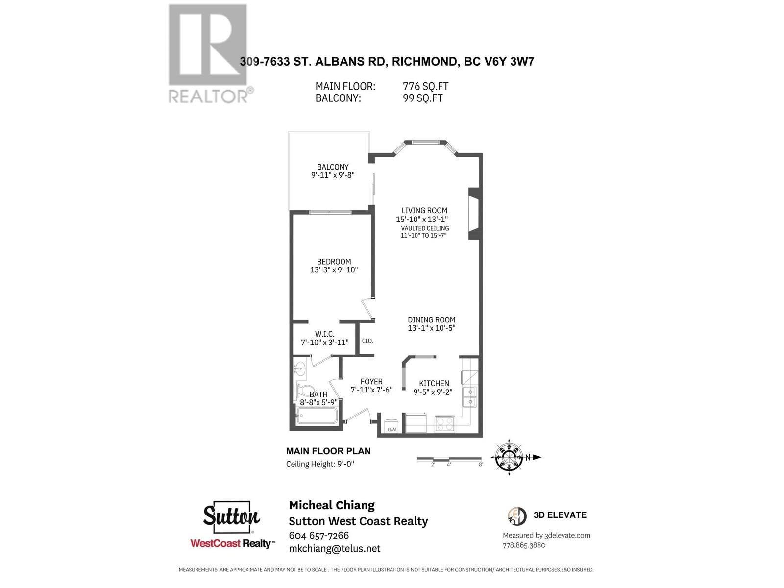 309 7633 St. Albans Road, Richmond, British Columbia  V6Y 3W7 - Photo 22 - R3016866