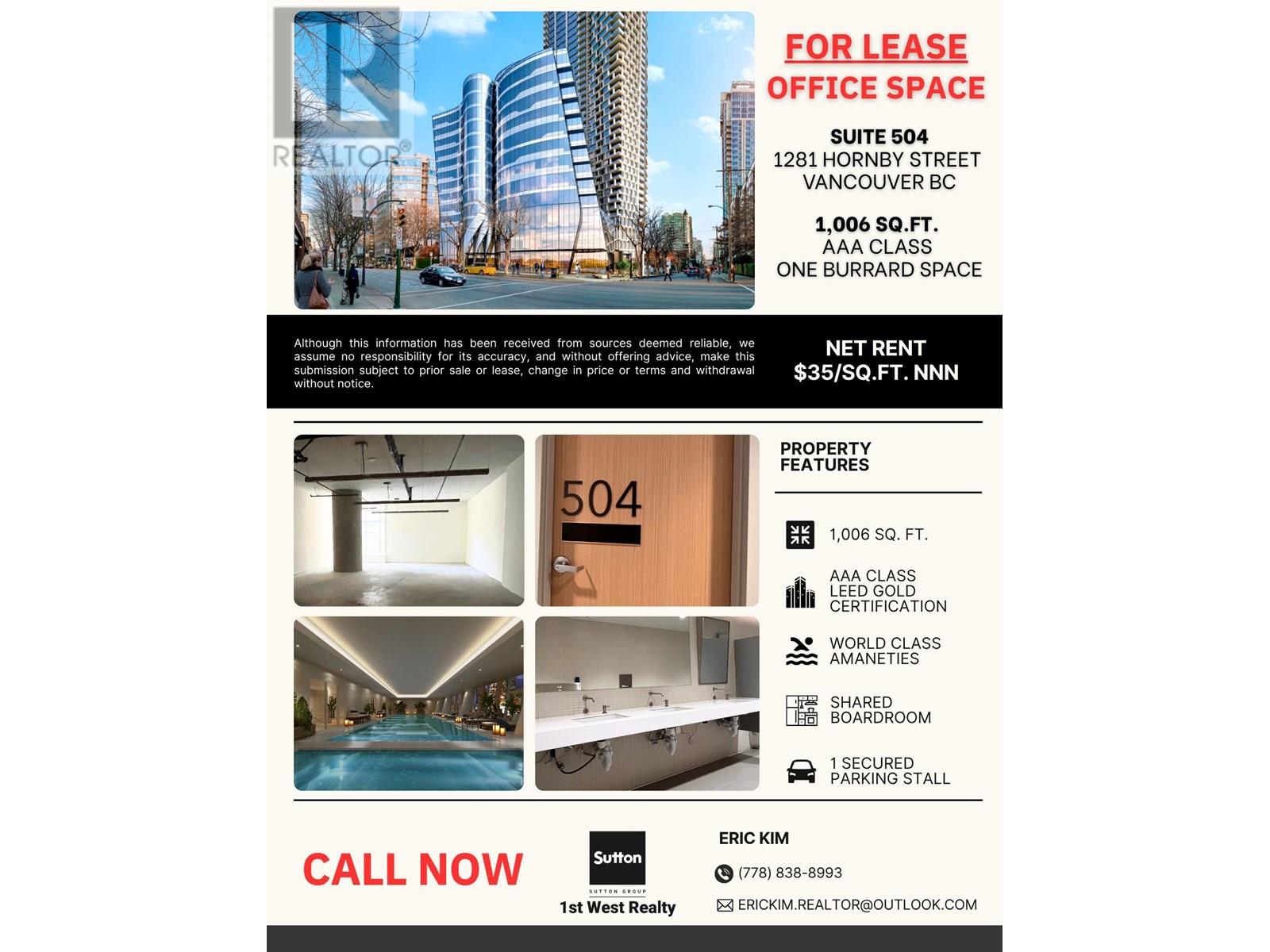 504 1281 Hornby Street, Vancouver, British Columbia  V6Z 1W2 - Photo 2 - C8070041