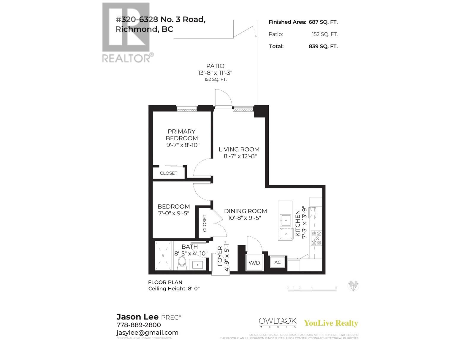 320 6328 No. 3 Road, Richmond, British Columbia  V6Y 0L6 - Photo 3 - R3019417
