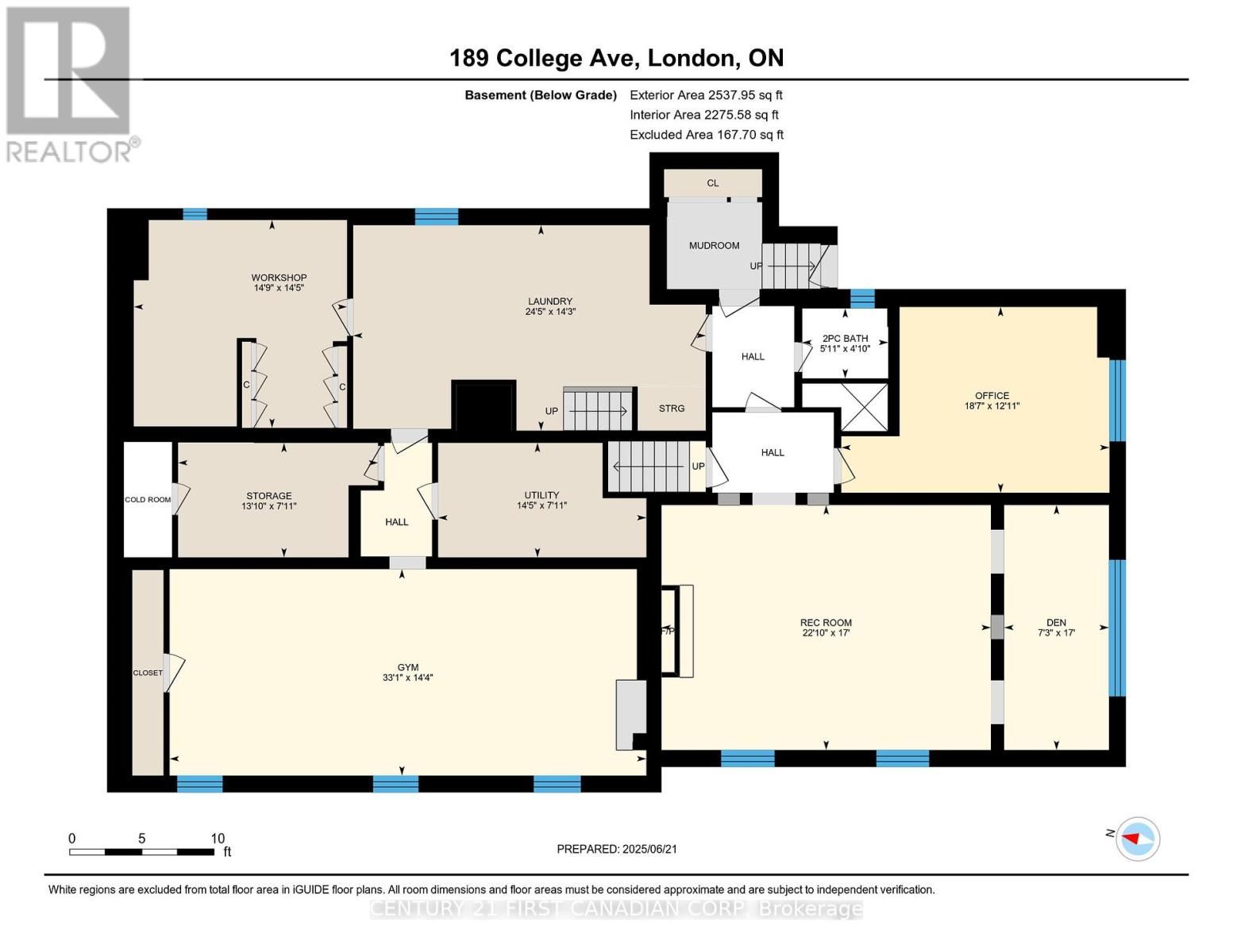 189 College Avenue, London East, Ontario  N6A 1X9 - Photo 44 - X12244236