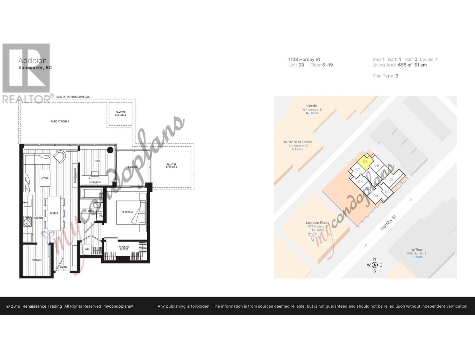 1608 1133 Hornby Street, Vancouver, British Columbia  V6Z 1W1 - Photo 18 - R3020234