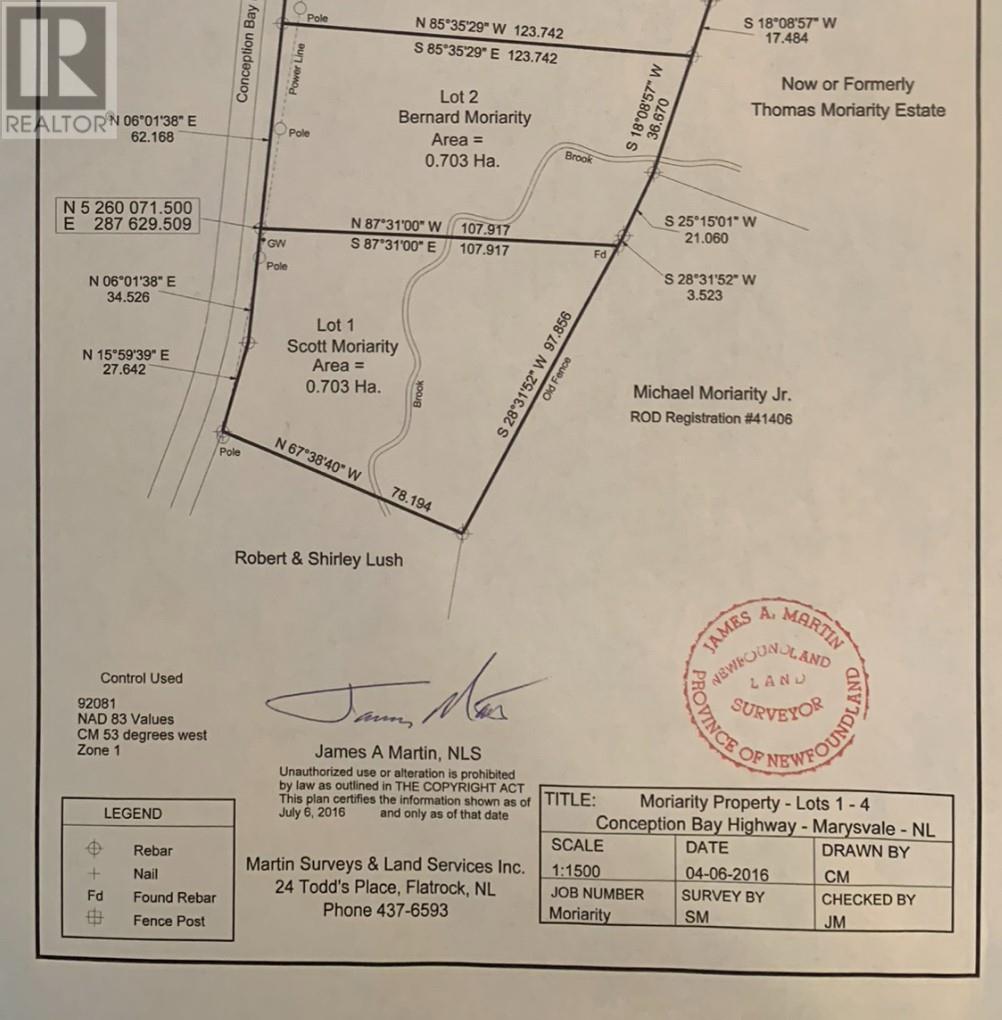 Lot 1 Conception Bay Highway, Marysvale, Newfoundland & Labrador  A0A 2Z0 - Photo 3 - 1287061