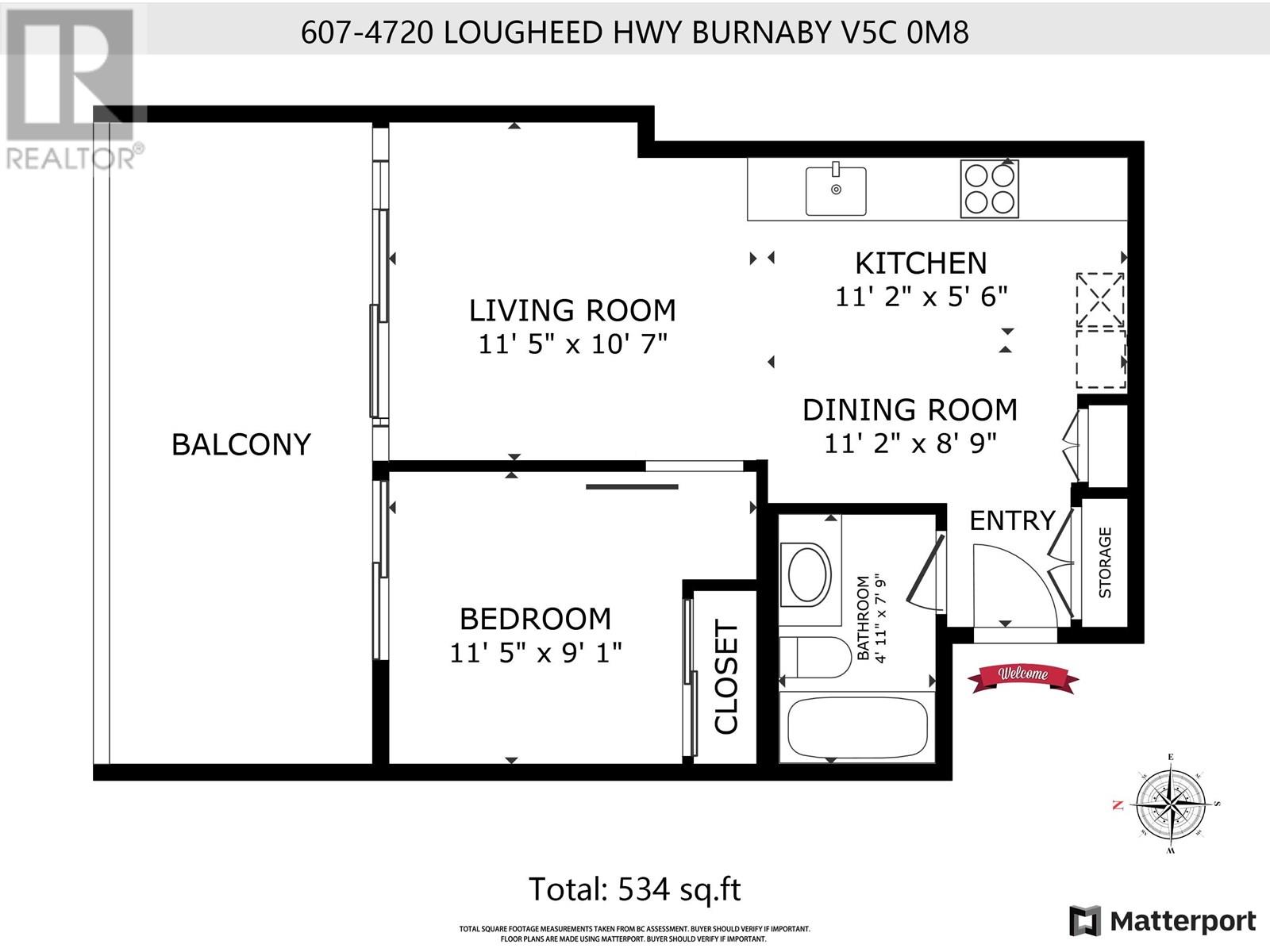 607 4720 Lougheed Highway, Burnaby, British Columbia  V5C 0M8 - Photo 24 - R3005678
