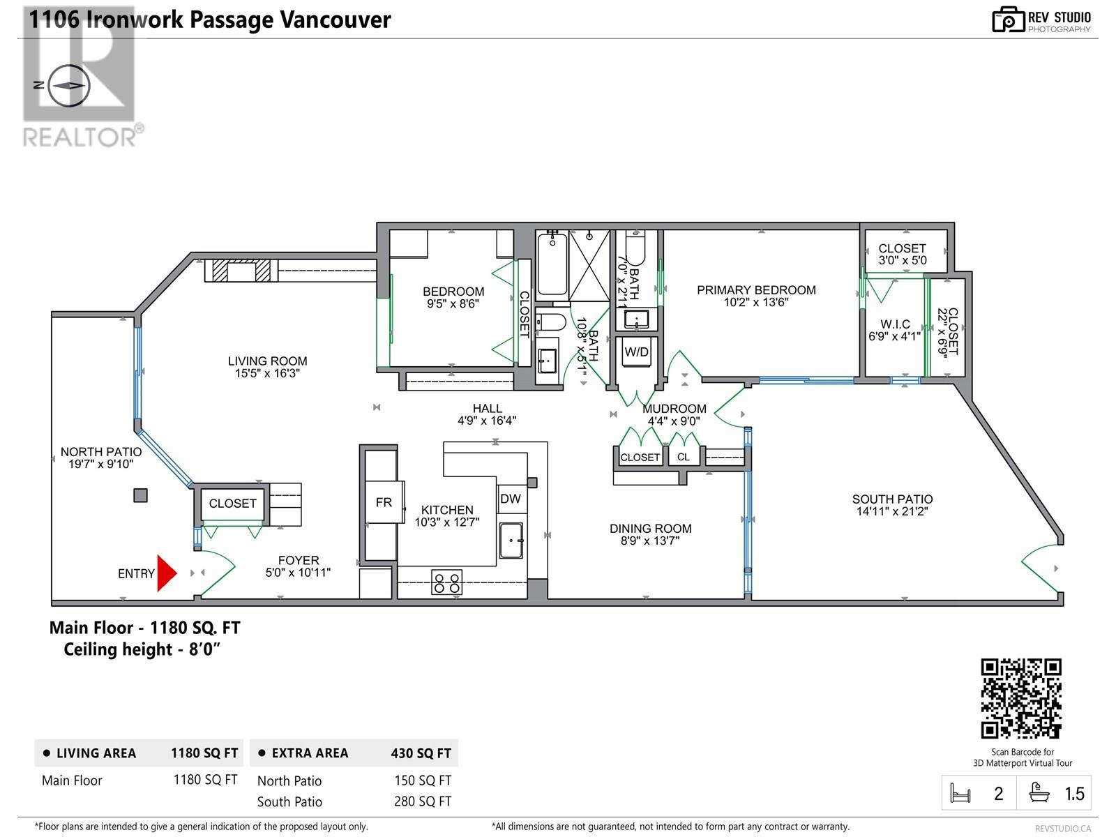 1106 Ironwork Passage, Vancouver, British Columbia  V6H 3P1 - Photo 39 - R3020582