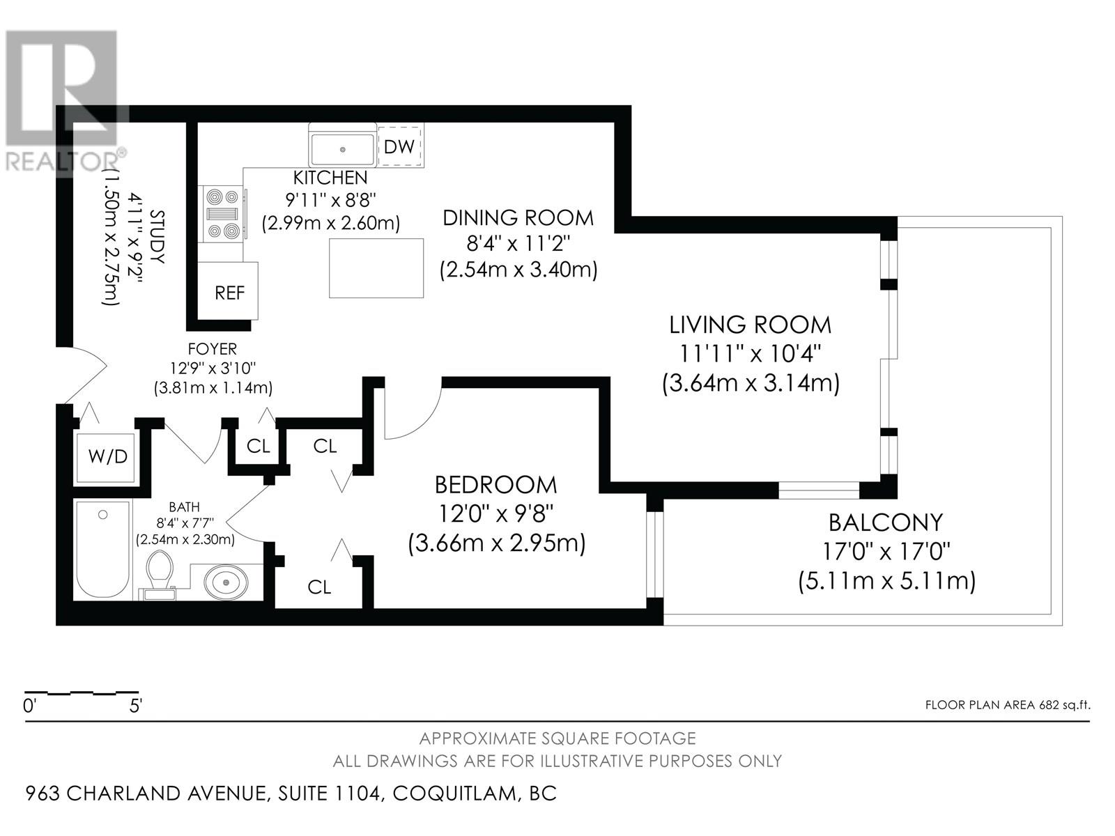 1104 963 Charland Avenue, Coquitlam, British Columbia  V3K 0E2 - Photo 38 - R3017279