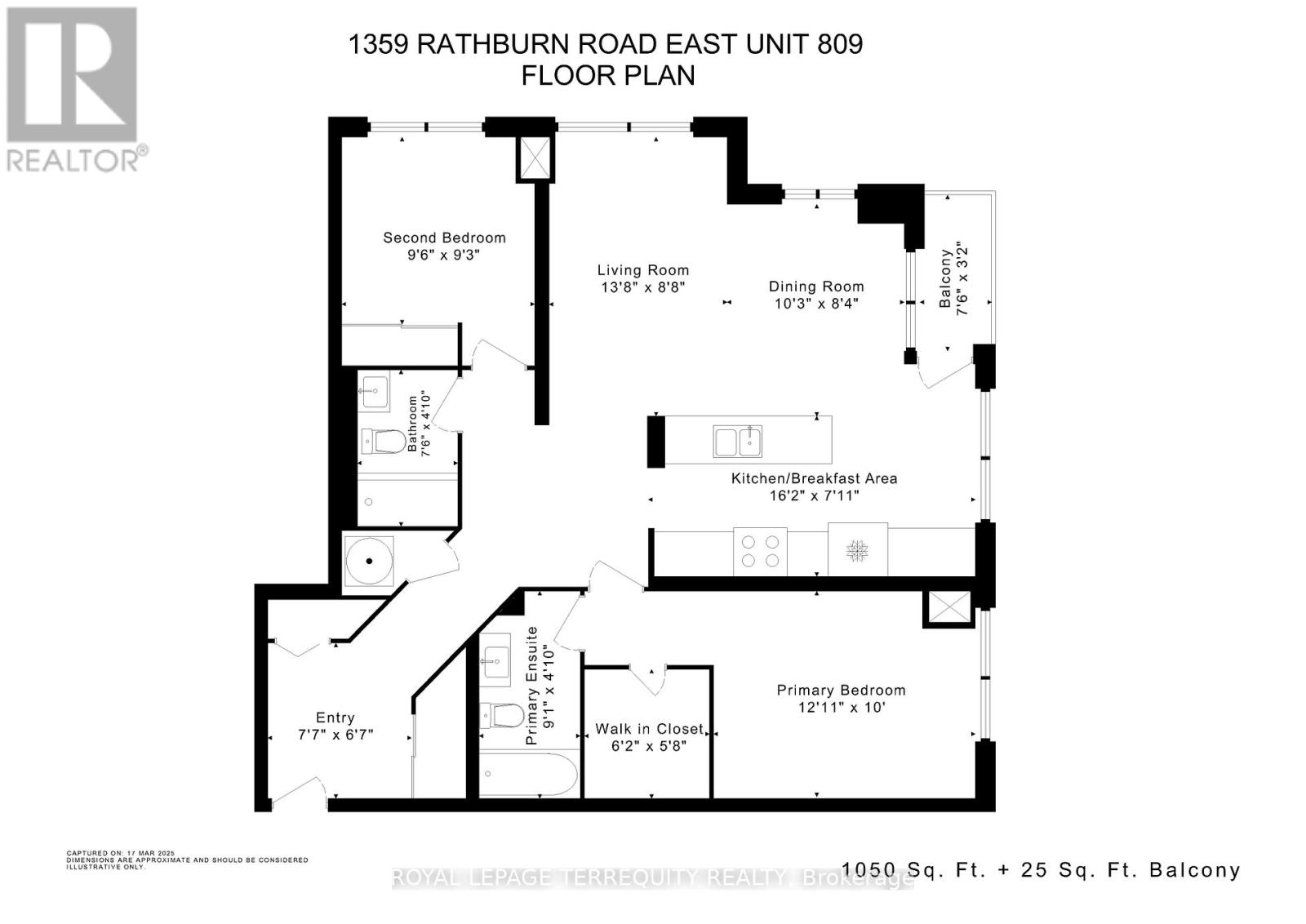 809 - 1359 Rathburn Road E, Mississauga, Ontario  L4W 5P7 - Photo 37 - W12254270