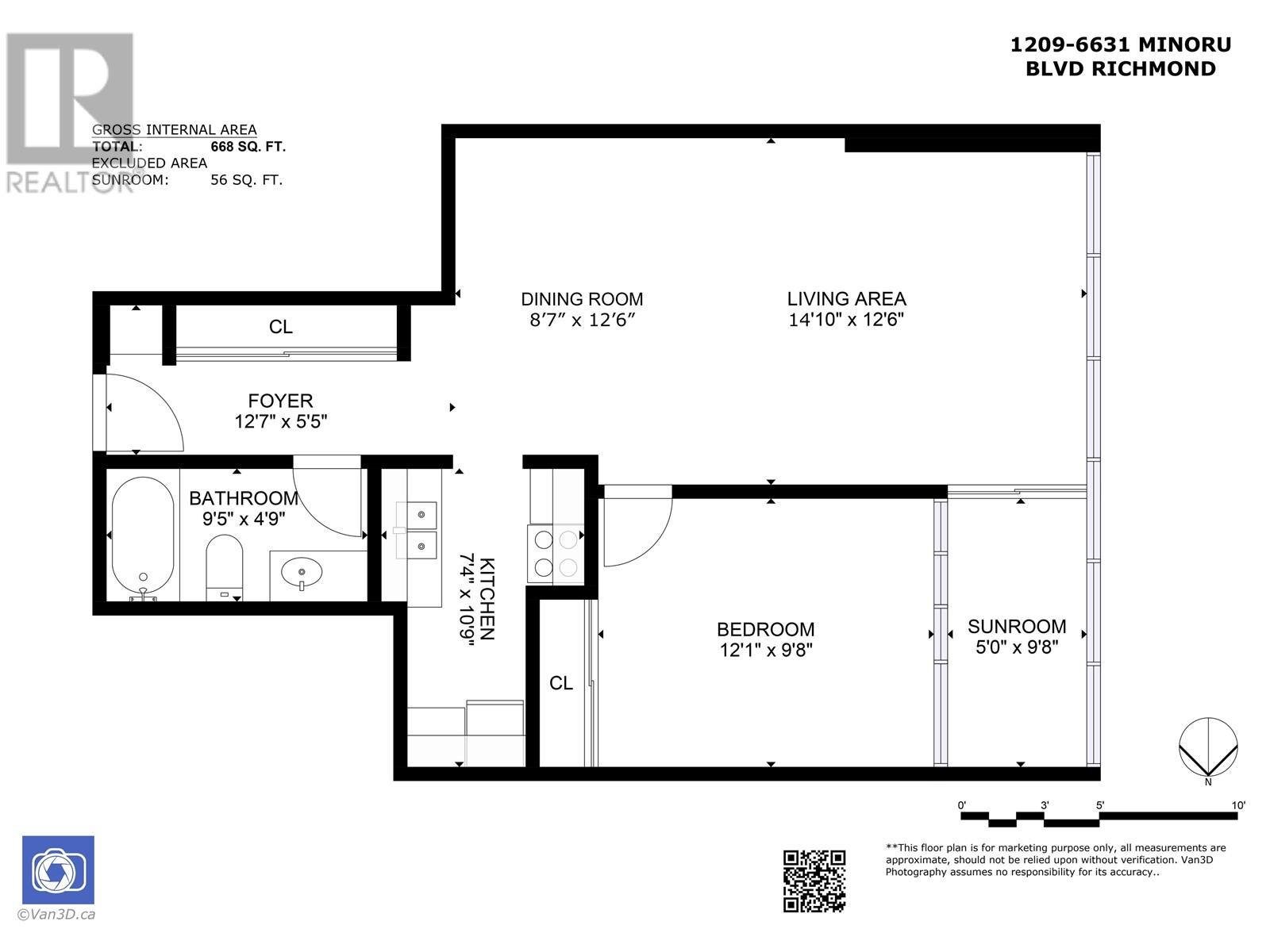 1209 6631 Minoru Boulevard, Richmond, British Columbia  V6Y 1Z1 - Photo 23 - R3021640