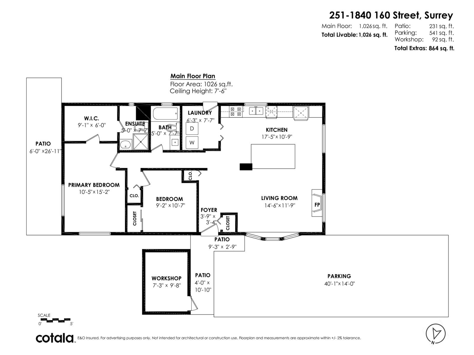 251 1840 160 Street, Surrey, British Columbia  V4A 4X4 - Photo 40 - R3021043
