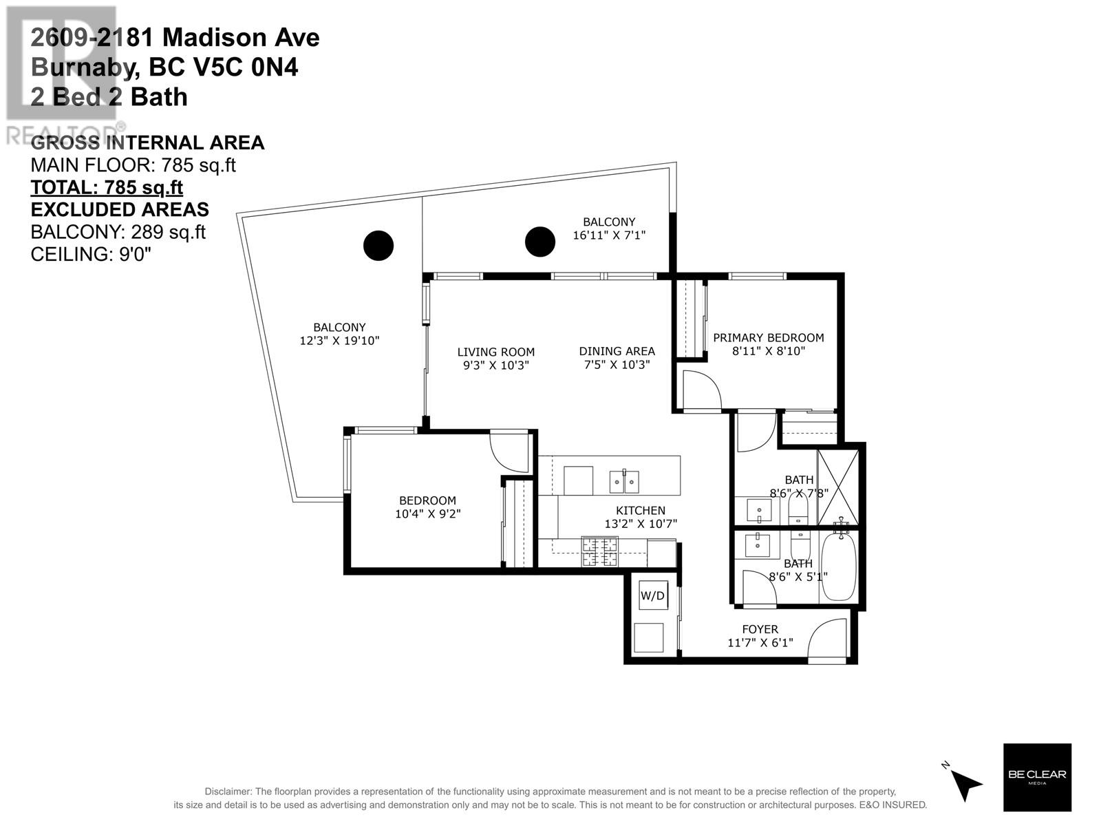 2609 2181 Madison Avenue, Burnaby, British Columbia  V5C 0N4 - Photo 3 - R2990448