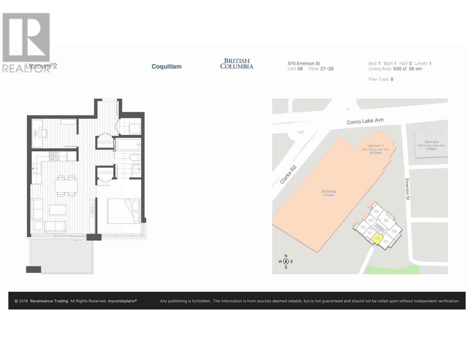 2808 570 Emerson Street, Coquitlam, British Columbia  V3J 0G3 - Photo 13 - R3022913