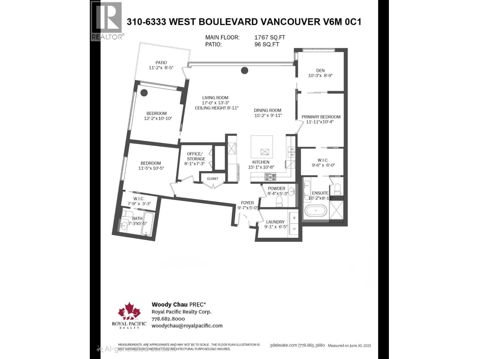 310 6333 West Boulevard, Vancouver, British Columbia  V6M 0C1 - Photo 39 - R3022589