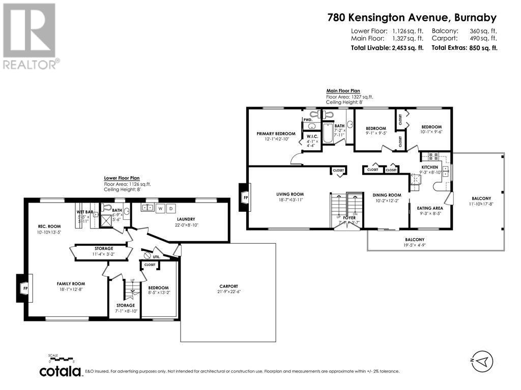 780 KENSINGTON AVENUE, burnaby, British Columbia V5B4B3