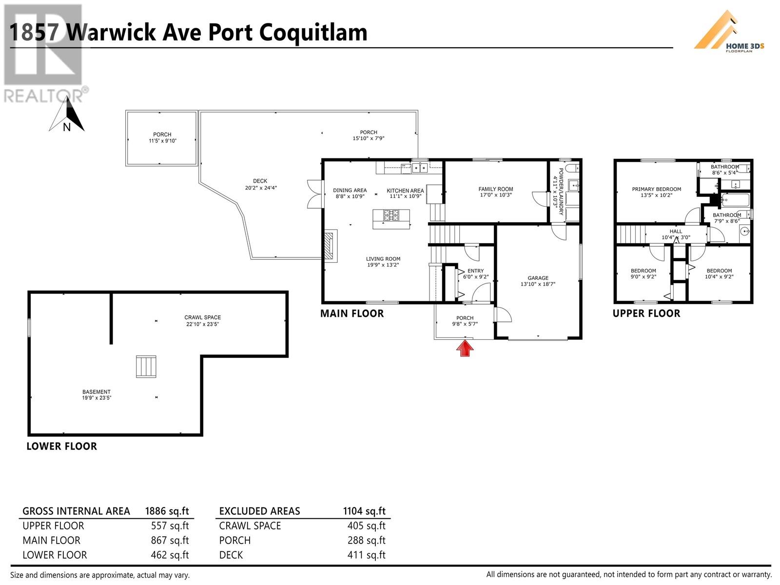 1857 Warwick Avenue, Port Coquitlam, British Columbia  V3C 4P6 - Photo 22 - R3016638