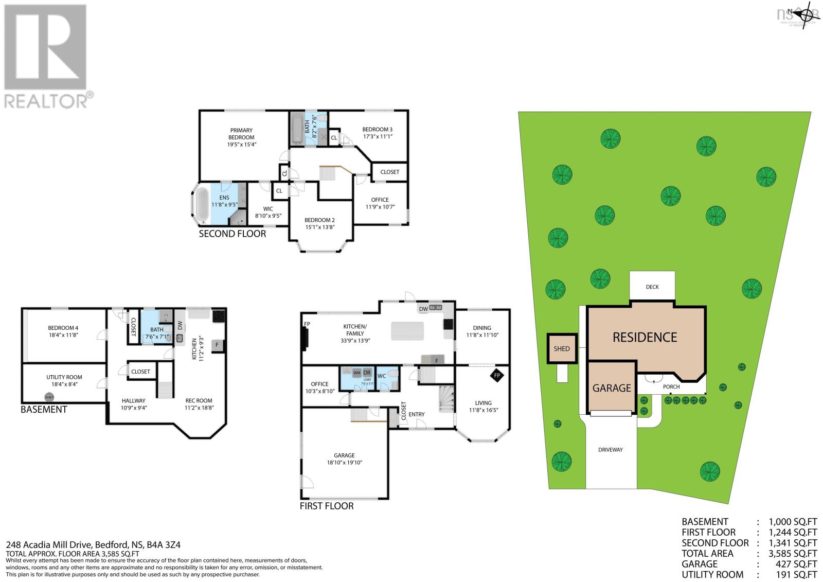 248 Acadia Mill Drive, Bedford, Nova Scotia  B4A 3Z4 - Photo 49 - 202516769