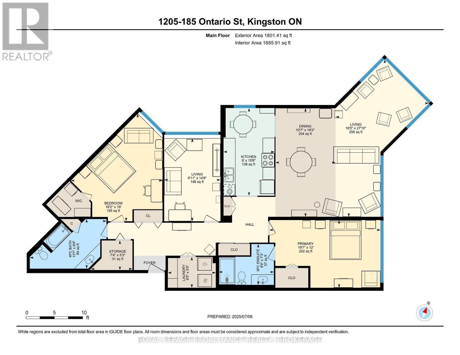 1205 - 185 Ontario Street, Kingston, Ontario  K7L 2Y7 - Photo 48 - X12268355