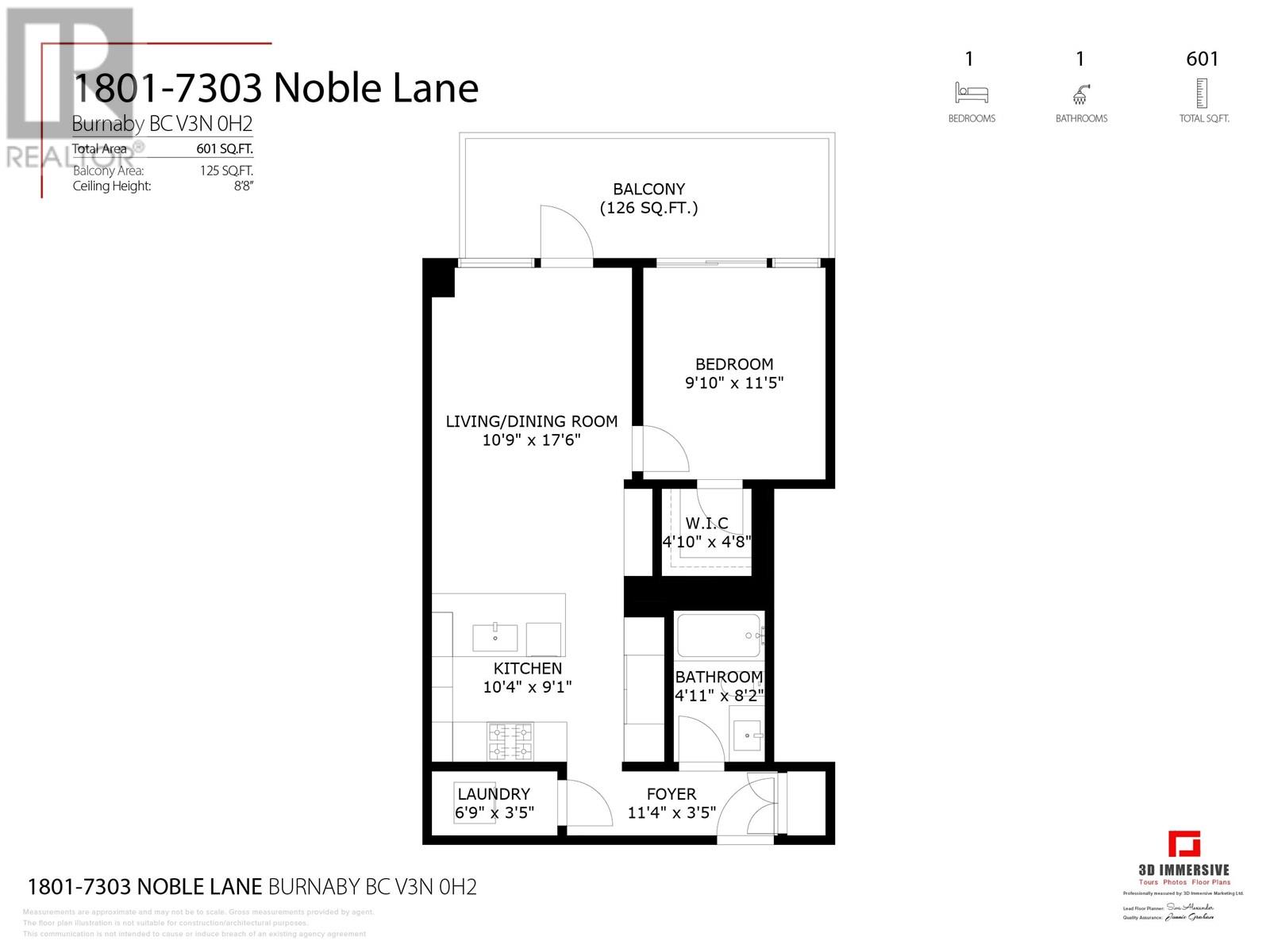 1801 7303 Noble Lane, Burnaby, British Columbia  V3N 0H2 - Photo 27 - R3023737