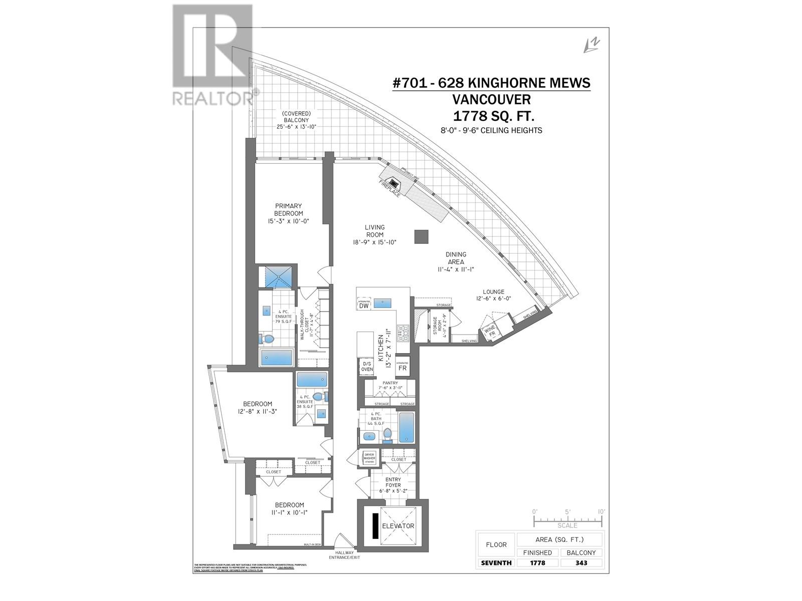 701 628 Kinghorne Mews, Vancouver, British Columbia  V6Z 3H6 - Photo 28 - R2998400