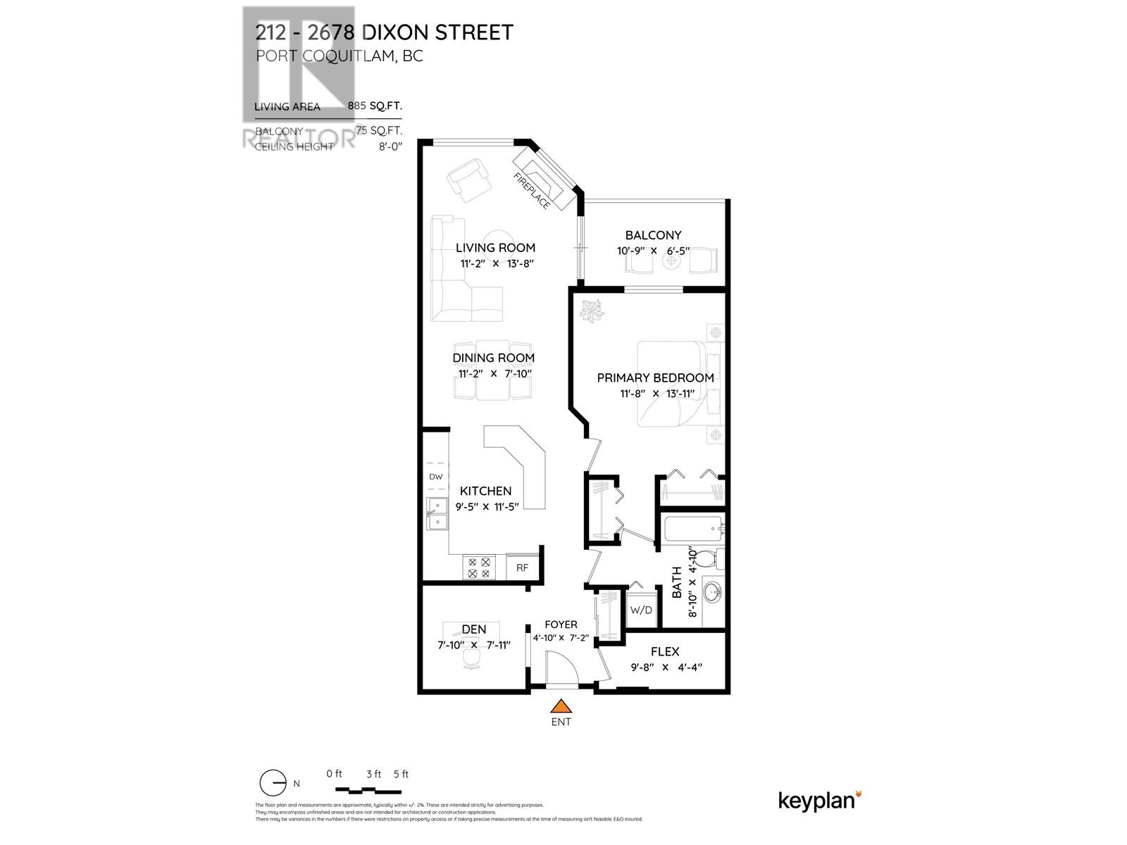 212 2678 Dixon Street, Port Coquitlam, British Columbia  V3C 6L7 - Photo 6 - R3015515