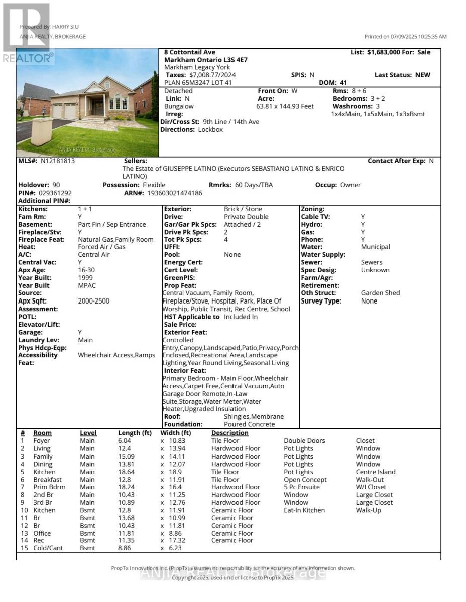 Property at 8 COTTONTAIL AVENUE image 1