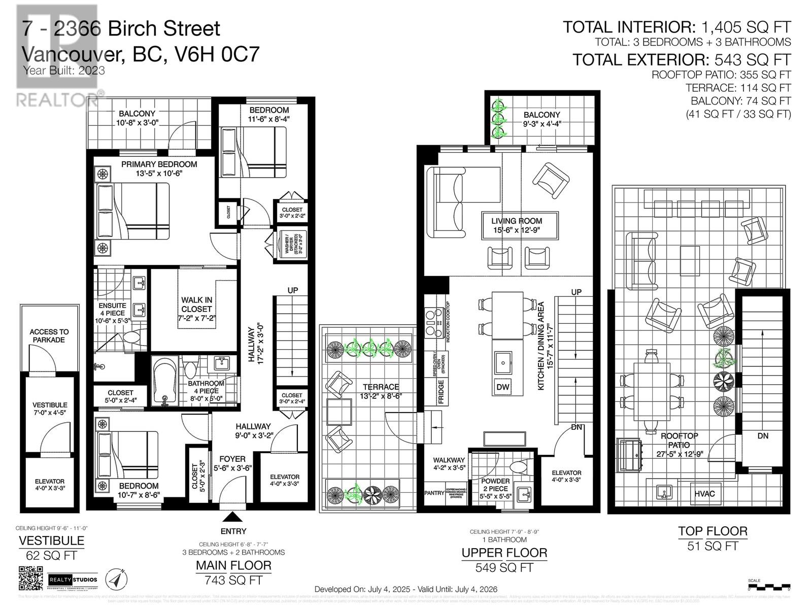 7 2366 Birch Street, Vancouver, British Columbia  V6H 0C7 - Photo 40 - R3025278