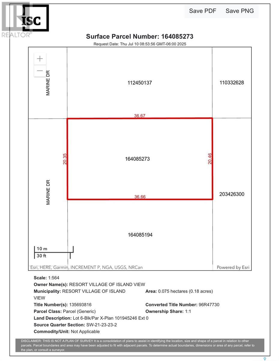 Lot 6 Block X Marina Drive, Island View, Saskatchewan  S0G 1C0 - Photo 18 - SK011923