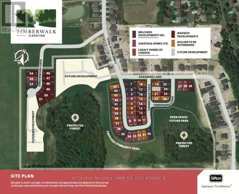 Lot # 41 - 123 Timberwalk Trail, Middlesex Centre, Ontario  N0M 2A0 - Photo 3 - X12275909