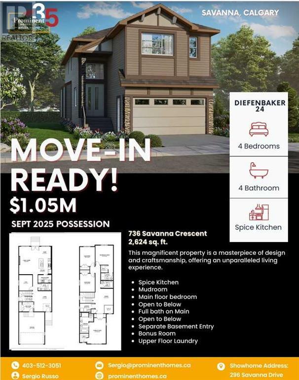 Property at 736 Savanna Crescent NE image