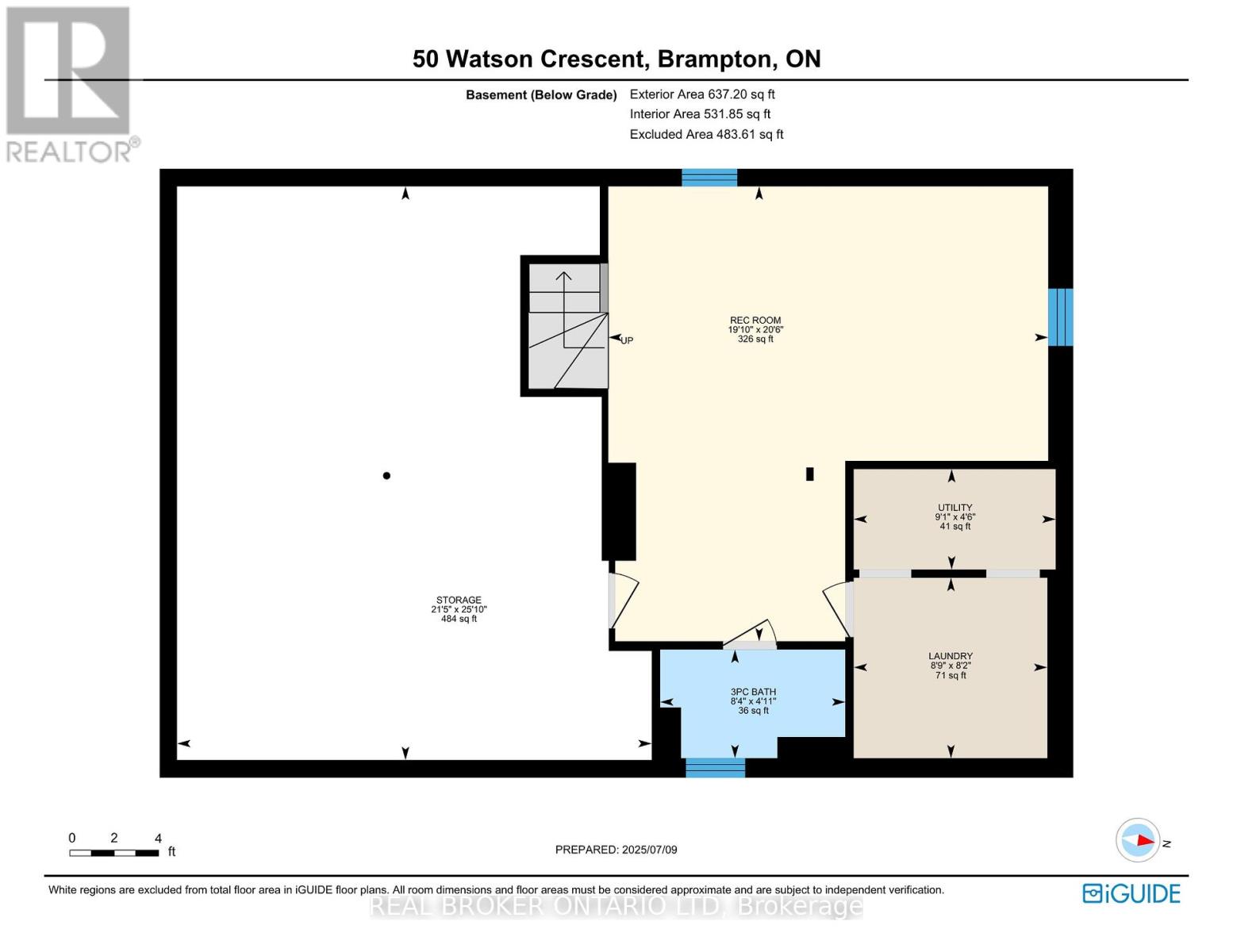 50 Watson Crescent, Brampton, Ontario  L6W 1E7 - Photo 23 - W12279338