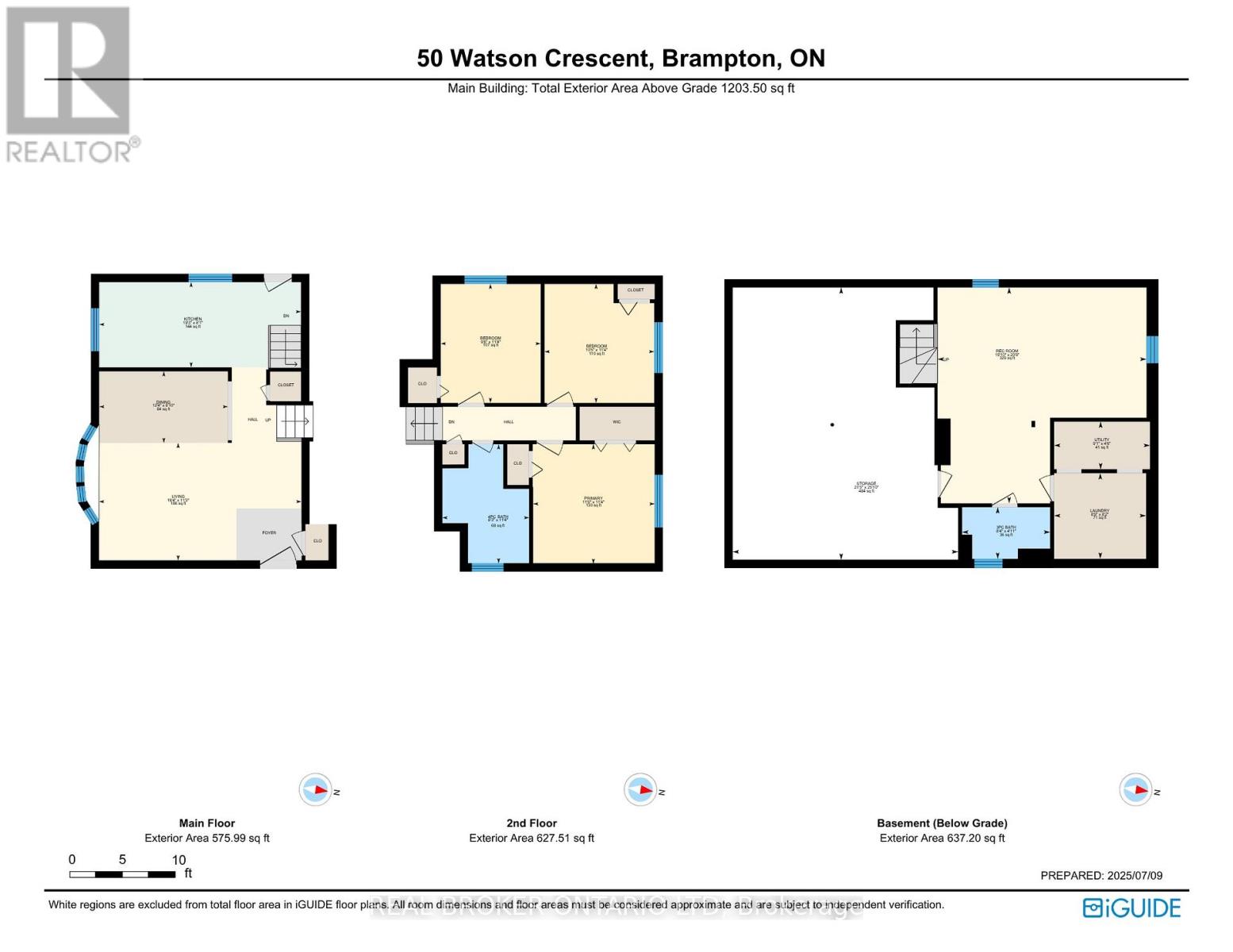 50 Watson Crescent, Brampton, Ontario  L6W 1E7 - Photo 34 - W12279338
