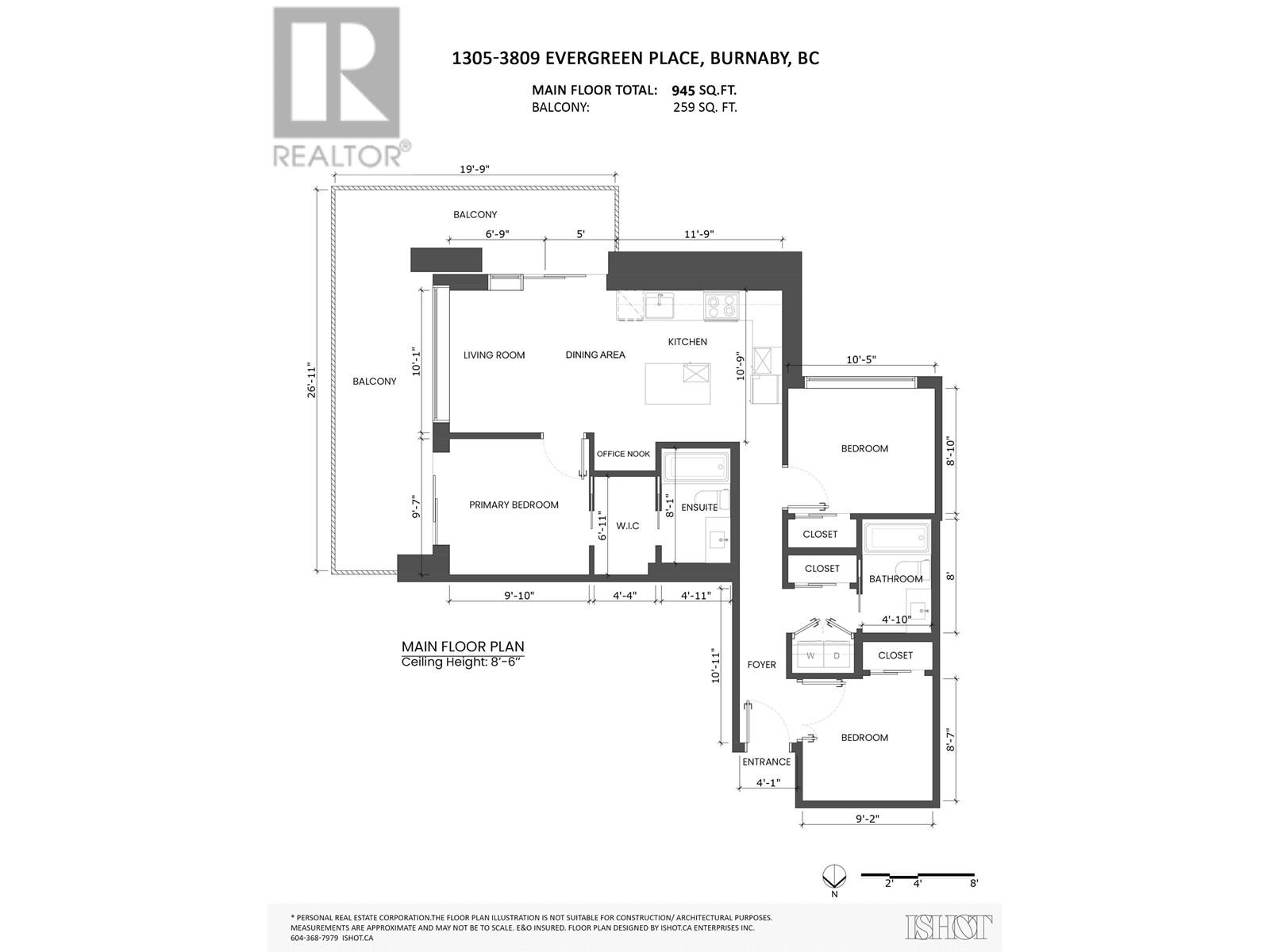 1305 3809 Evergreen Place, Burnaby, British Columbia  V3J 0M1 - Photo 40 - R3026018