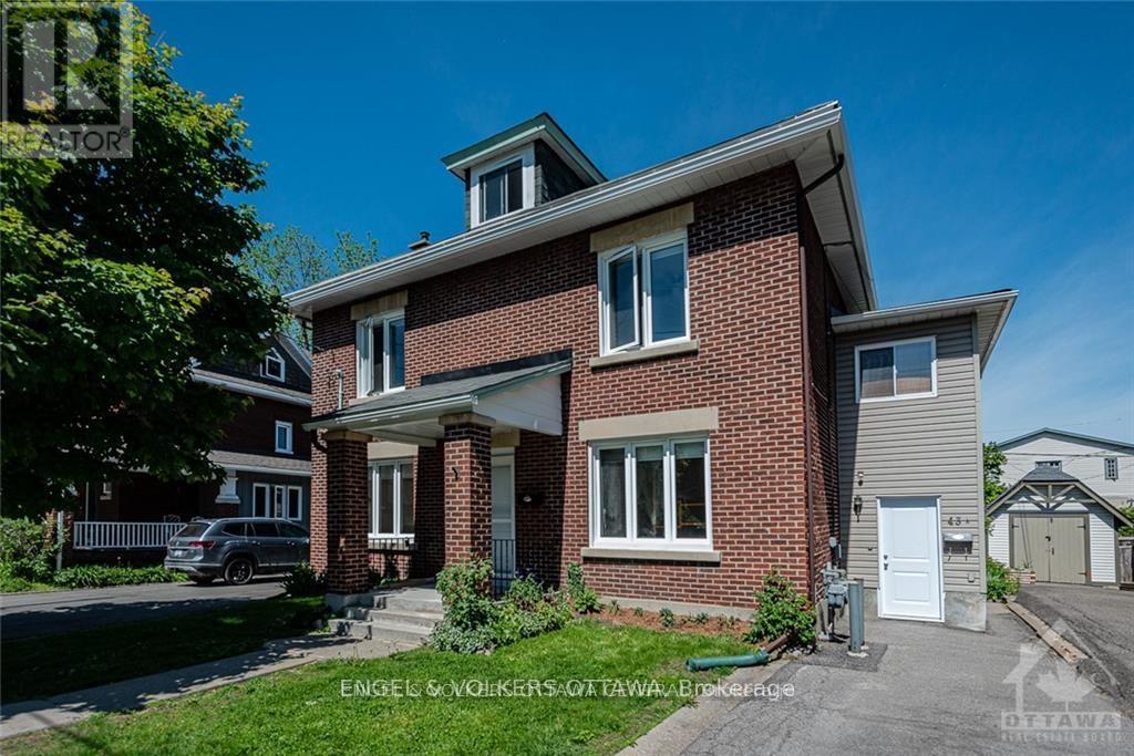 A - 43 CLARENDON AVENUE, Ottawa, Ontario