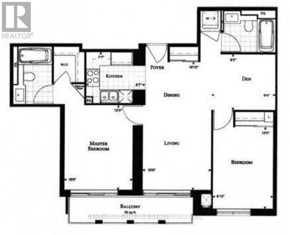 1708 - 35 Balmuto Street, Toronto, Ontario  M4Y 0A3 - Photo 2 - C12281608