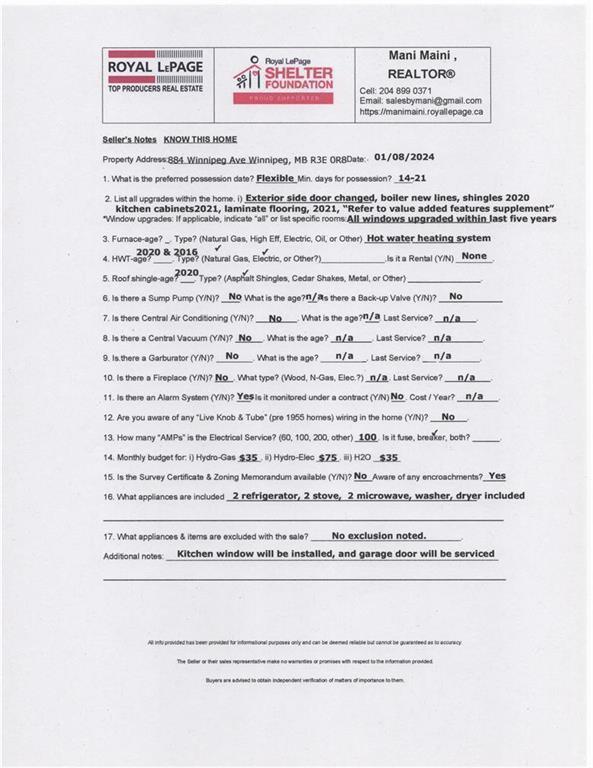 884 Winnipeg Avenue, Winnipeg, Manitoba  R3E 0R8 - Photo 20 - 202517668