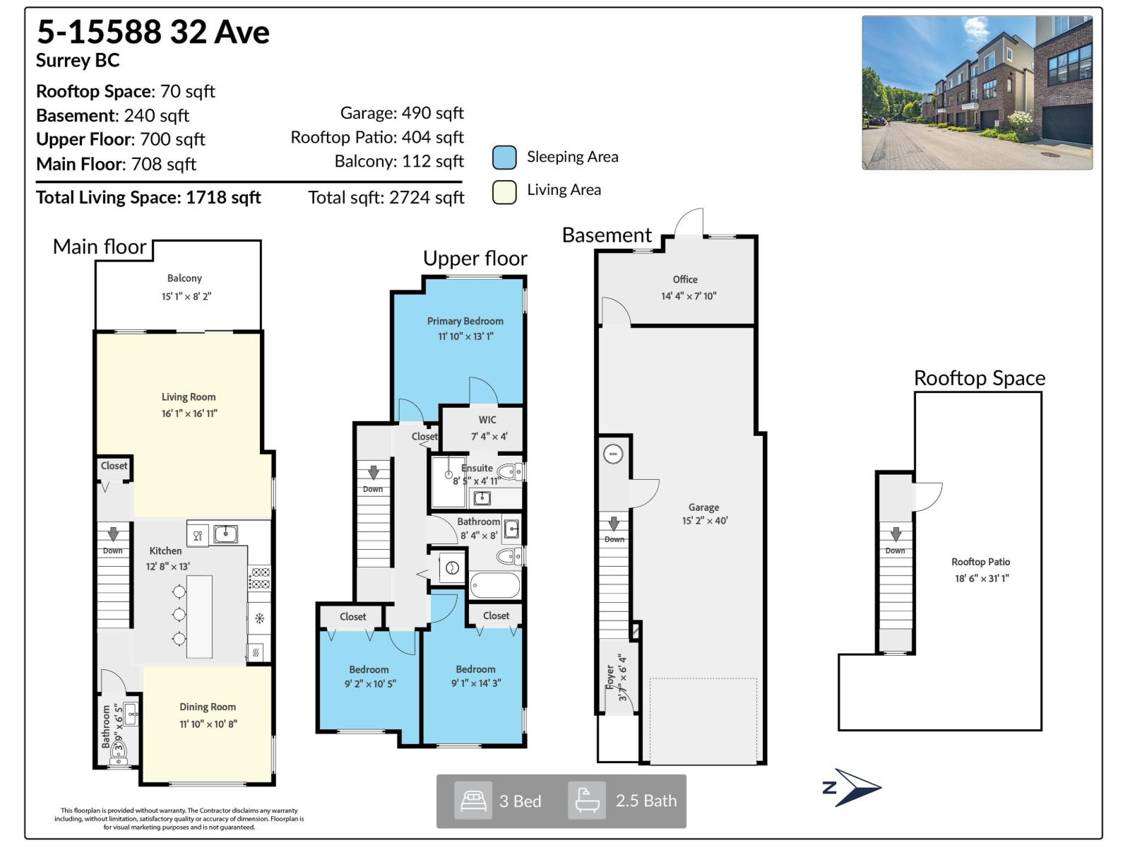 5 15588 32 Avenue, Surrey, British Columbia  V3Z 0G3 - Photo 32 - R3026700