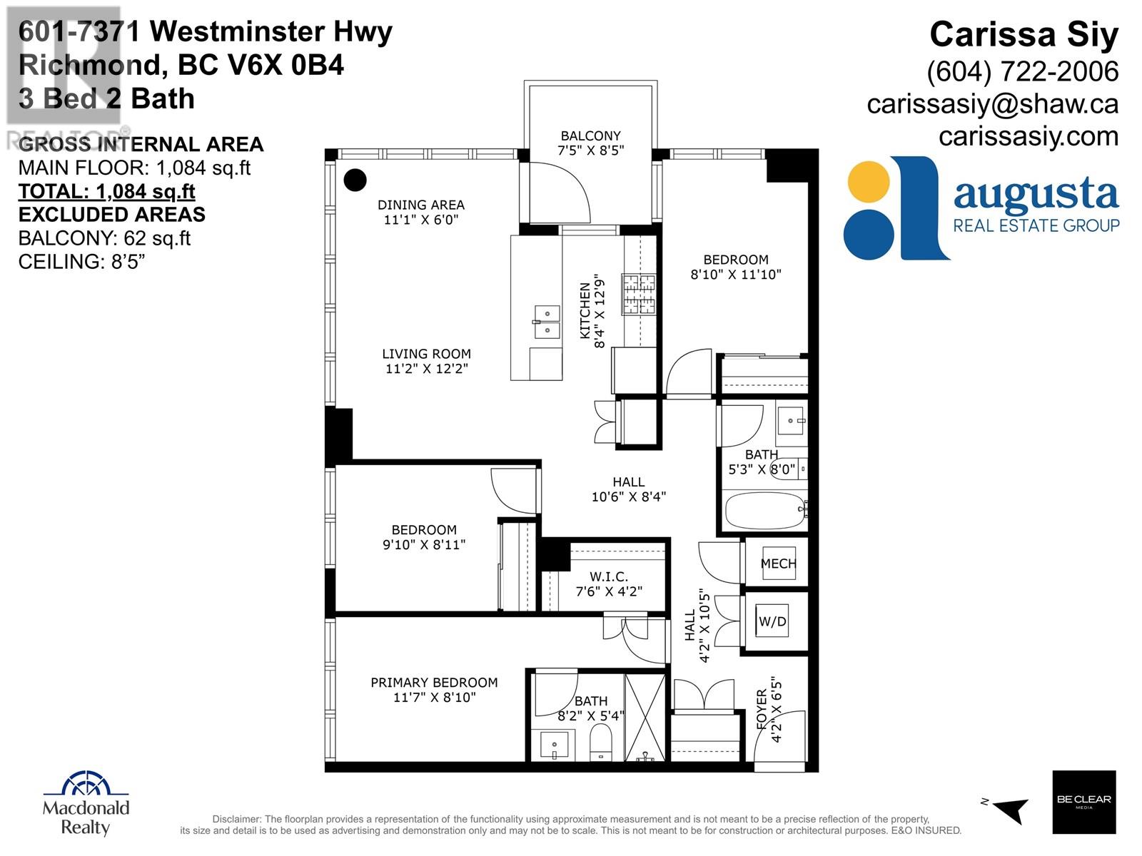 601 7371 Westminster Highway, Richmond, British Columbia  V6X 0B4 - Photo 24 - R3026879