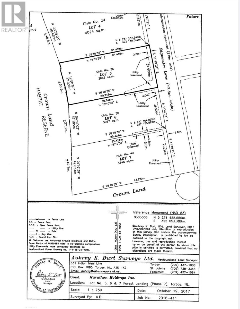 Lot 5 Edgewater Lane, Torbay, Newfoundland & Labrador  A1K 0G9 - Photo 8 - 1287748