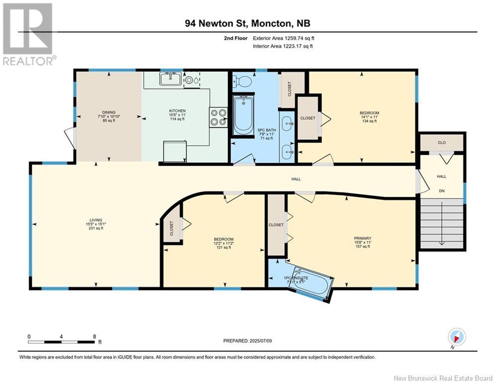 94 Newton Unit# A, Moncton, New Brunswick  E1E 3A4 - Photo 29 - NB122651